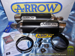 Par de silenciadores de escape ARROW STREET THUNDER para DUCATI MONSTER 1100, 796, 696, ...