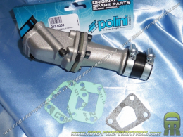 Intake manifold POLINI 3 Ø28,5mm sleeve holes with valves carburetor CP POLINI on scooter Vespa 50, 125cc ...