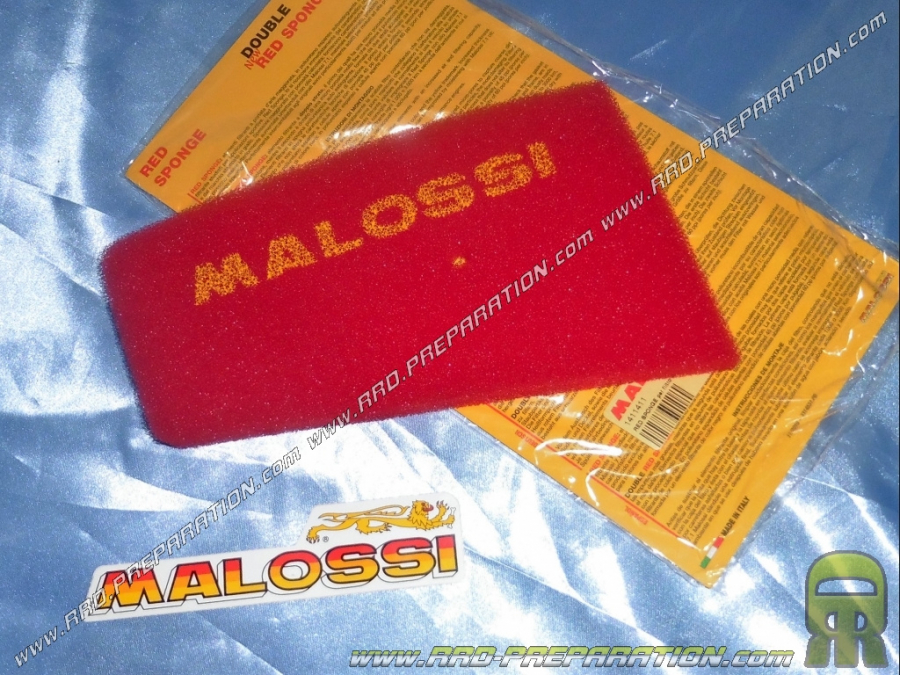 Espuma de filtro de aire MALOSSI RED SPONGE para caja de aire original scooter 50cc HONDA X8R X, X8R S ...