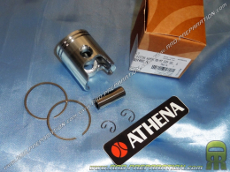 Piston bi segment ATHENA Ø39mm pour kit 50cc sur moto HONDA MB 50, MT 50 et MTX 50 refroidissement par air