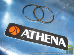 Jeu de 2 segments ATHENA Ø39mm X 1,5mm pour kit 50cc sur moto HONDA MB 50, MT 50 et MTX 50 refroidissement par air