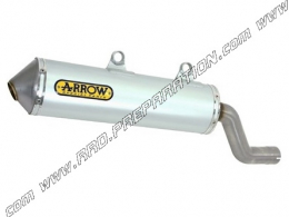 Silencioso ARROW DURO ALUMILITE homologado para moto YAMAHA XTR 750 Super Teneré de 1989 a 1994