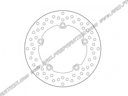 Rear brake disc FRANCE EQUIPEMENT Ø245mm YAMAHA MT 07, MT 09, XSR 900...