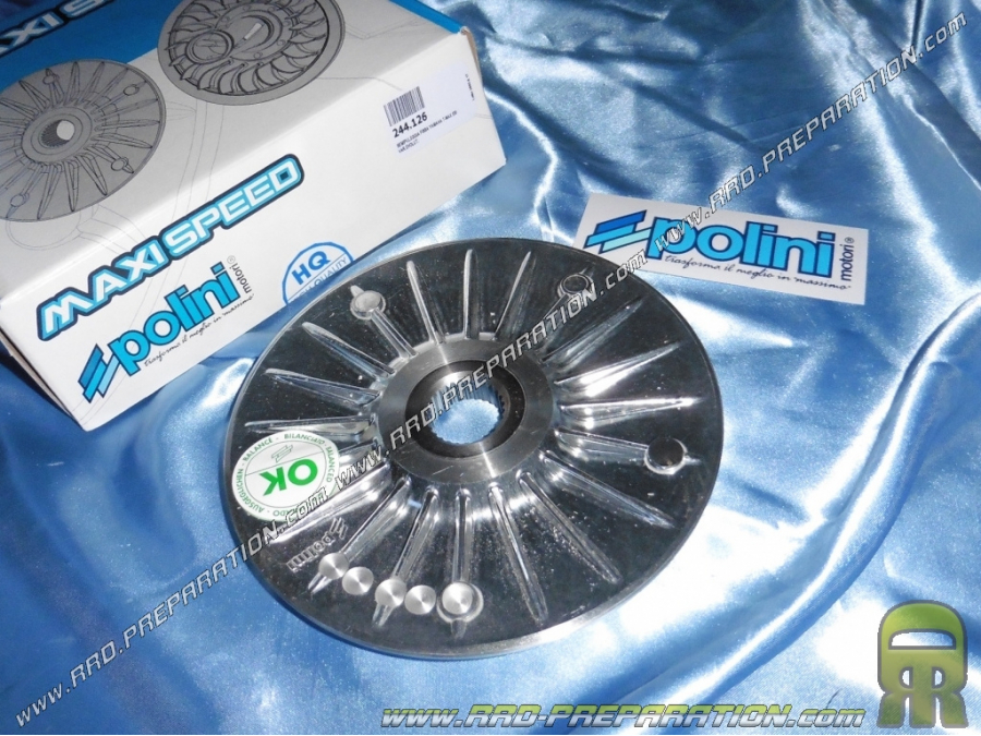 Carrillera fija ventilada del variador POLINI EVOLUTION para YAMAHA T MAX 530