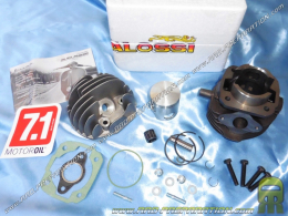 Kit motor alto Ø47mm 75cc MALOSSI hierro fundido 6 transfers para scooter VESPA 50cc 2T PK, HP, XL, SPECIAL, PIAGGIO APE...