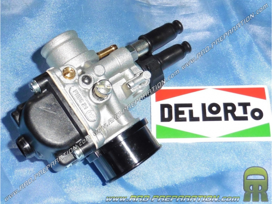 Carburettor DELLORTO PHBG 21 BT SPECIAL flexible, with separate greasing,  choke cable and depression