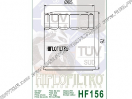 Filtro de aceite HIFLO FILTRO para moto KTM DUKE, LC4, SMC, ADVENTURE, RFR RALLY... 400, 620, 625, 640, 690cc