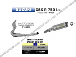 Línea completa de escape ARROW Competition para Suzuki GSX-R 750 ie Suzuki GSX-R 750 ie 2006 a 2007