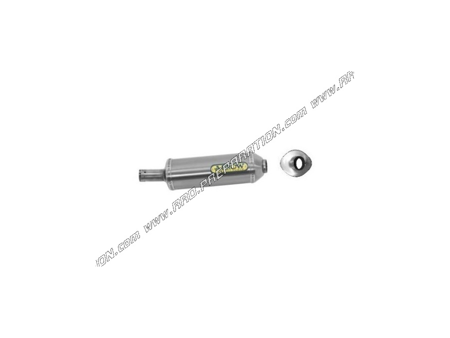 Silencioso ARROW MAXI RACE-TECH para Kawasaki ER-6N - ER-6F 2005 a 2011