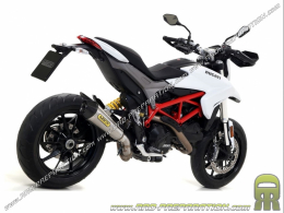 Silenciador de escape ARROW X KONE con conexión para colector original en Ducati Hypermotard / Hyperstrada 2016/2017