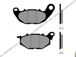 Pastillas de freno delanteras POLINI para scooter YAMAHA X MAX, MBK EVOLIS 125, 300 del 2017