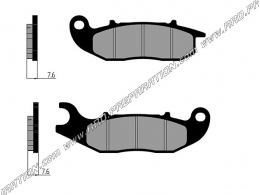 Pastillas de freno delanteras POLINI para scooter PIAGGIO LIBERTY, MEDLEY 125 y 150