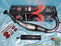 Pot d'échappement TK TURBOKIT Racing pour YAMAHA RD 125cc 2T (silencieux carbone ou noir)