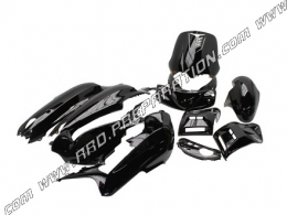 Kit de carenado P2R de 12 piezas para GILERA RUNNER 50cc de 1997 a 2005 pintado de blanco o negro con opciones