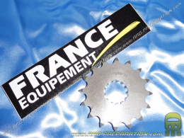 Pignon de sortie de boite FRANCE EQUIPEMENT dents aux choix pour moto TRIUMPH DAYTONA, LEGEND, SPEED TRIPPLE... largeur 530