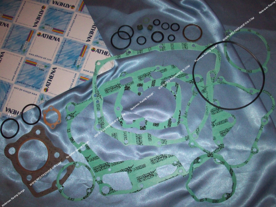 Complete gasket set (24 pieces) ATHENA for 125cc 4-stroke motorcycle HONDA  XLS, XL, XR from 1976 to 1983