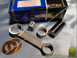 Biela de cigüeñal ITALKIT tamaño original ultra reforzada (Longitud 84mm, bulón Ø18mm, eje 12mm) para YAMAHA DT, TZR 80cc