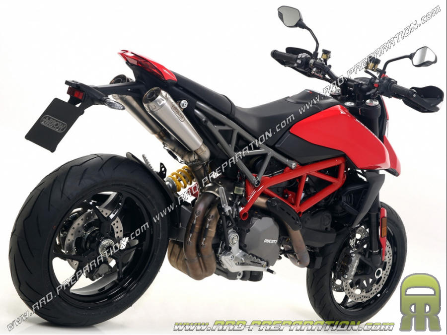 Pareja de silenciadores de escape ARROW PRO-RACE para Ducati Hypermotard 950 a partir de 2019