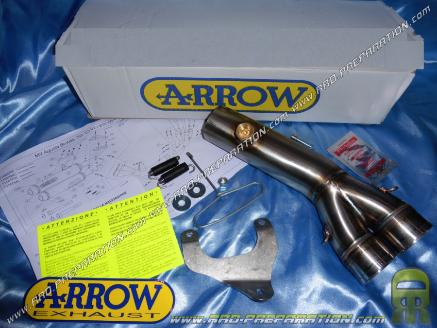 Montaje ARROW versión baja para MV Agusta BRUTALE 910, 750 de 2003 a 2008