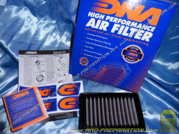 Filtro de aire DNA RACING para caja de aire original en moto BMW 650 GS, 700 GS, 800 GS, HUSQVARNA NUDA 900, 900 R, ...