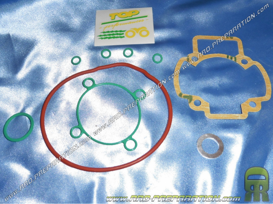Paquete de juntas completo para kit de motor superior TOP PERFORMANCES TPR 77cc scooter PIAGGIO / GILERA Líquido