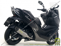 Silencioso ARROW RACE TECH para colector ARROW en maxi scooter Kymco XCITING 400i S 2019/2020