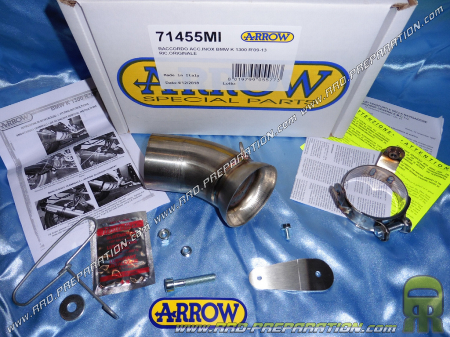 Acoplamiento ARROW para colector original para BMW K 1300 R, K 1300 S... de 2009