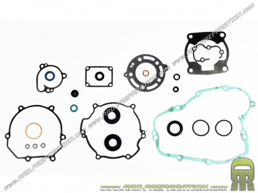 Complete gasket set (24 pieces) ATHENA for Kawasaki KX 85 engine from 2014 to 2018