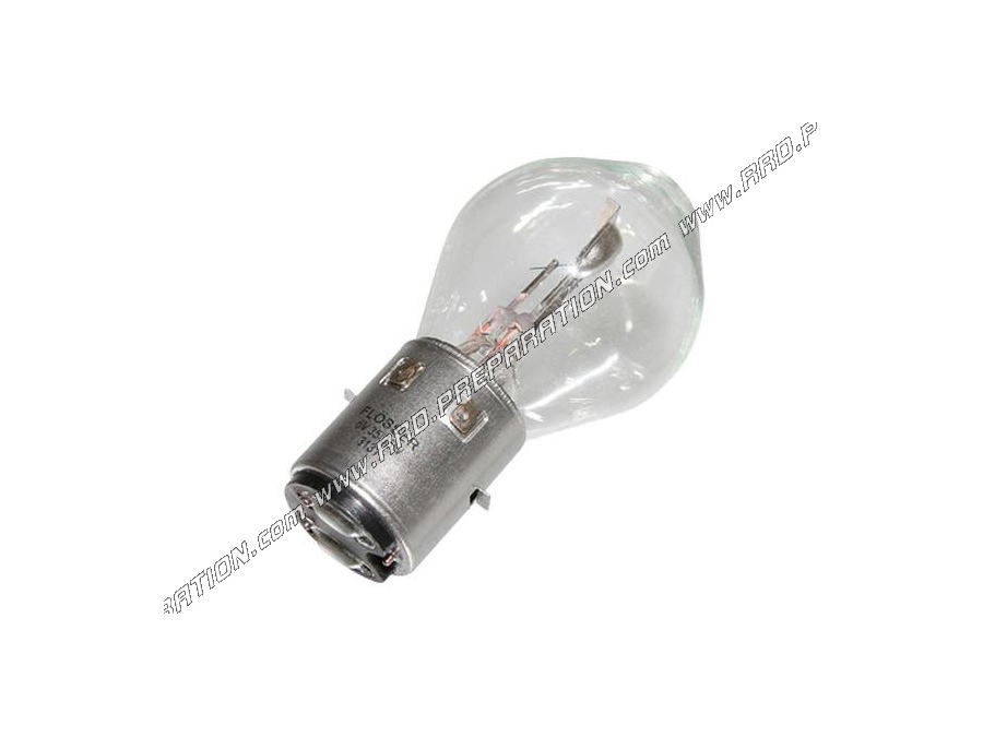 Headlight bulb BA20D (S2) FLOSSER front light, xenon lamp type 6v35 / 35w