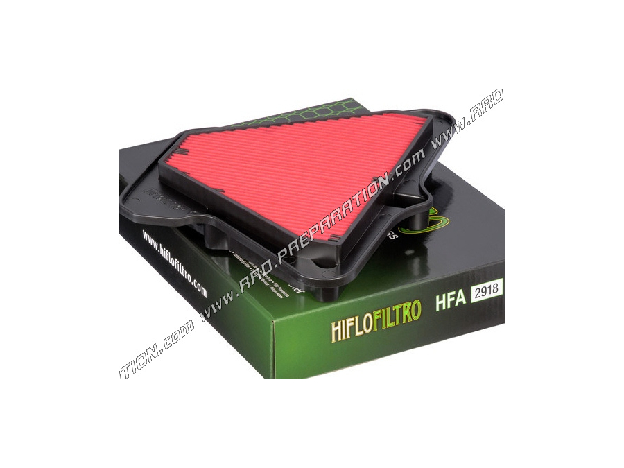 Filtro de aire HIFLO FILTRO HFA2918 tipo original para moto KAWASAKI 1000 ZX-10R NINJA del 2011 al 2015