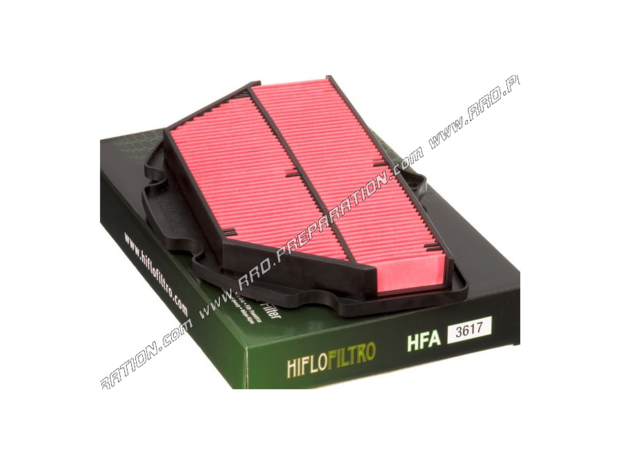 Filtro de aire HIFLO FILTRO HFA3617 tipo original para moto SUZUKI 600 GSX-R del 2006 al 2010