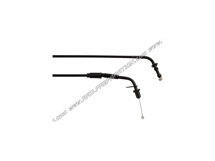 Cable acelerador / gas TEKNIX con funda para maxiscooter 125cc MBK SKYLINER, YAMAHA MAJESTY