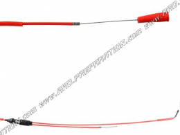 DOPPLER accelerator / gas cable with sheath for mécaboite 50cc DERBI SENDA, SMT, RC R, SX EURO3, EURO 4