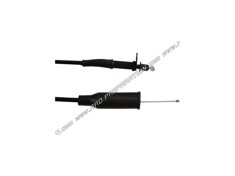 Cable acelerador / gas TEKNIX con funda para scooter 50cc MBK NITRO, YAMAHA AEROX hasta 2004