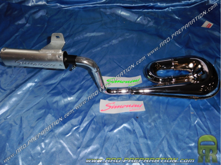 Exhaust SIMONINI S CHROME for HONDA CAMINO, PA50, HOBBIT ...