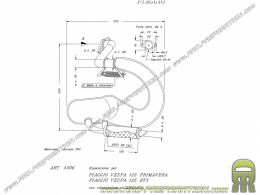 POLINI SPORT con silenciador para PIAGGIO VESPA ET3, PRIMAVERA 125cc 2T