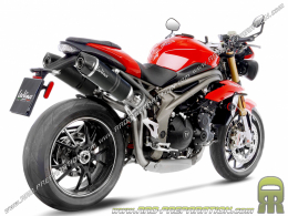 Par de silenciadores de escape LEOVINCE LV ONE EVO para TRIUMPH SPEED TRIPLE 1050 RS/S de 2018 a 2019