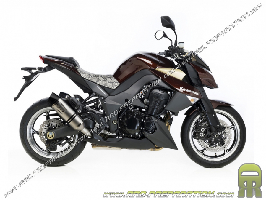 Par de silenciadores de escape LEOVINCE LV ONE EVO para KAWASAKI Z 1000 de 2010 a 2016