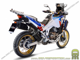 Silenciador de escape LEOVINCE LV ONE EVO NEGRO para HONDA CRF 1100 L AFRICA TWIN/ADVENTURE SPORT/DCT de 2020 a 2021