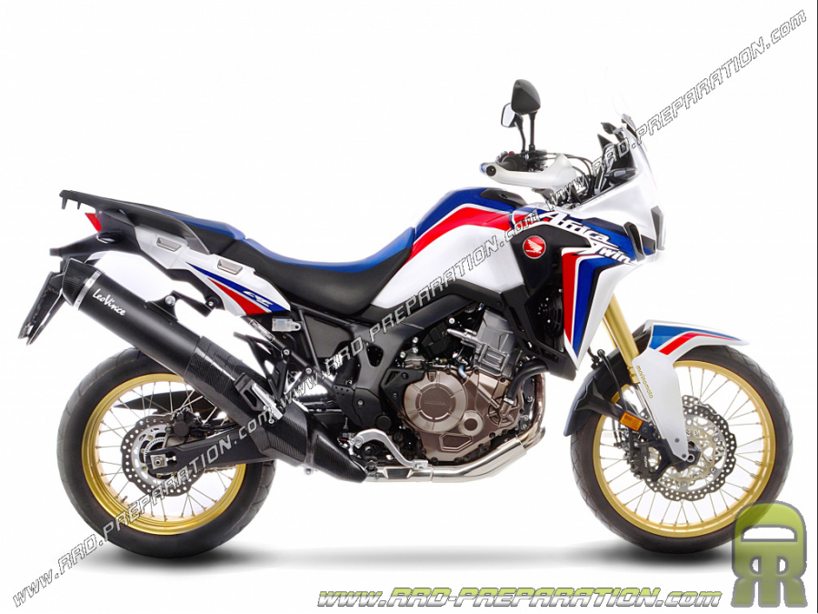 LEOVINCE NERO para HONDA CRF 1000 L AFRICA TWIN de 2016 a 2017