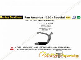 Collecteur ARROW RACING pour HARLEY-DAVIDSON PAN AMERICA 1250 2020/2022