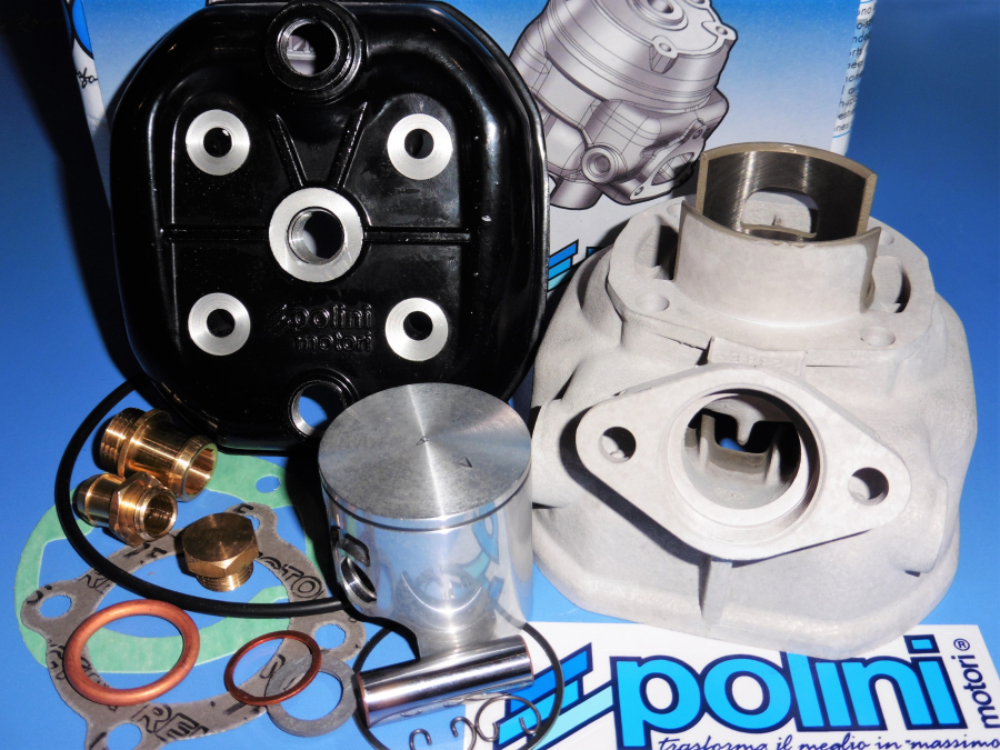 Kit 70cc 46mm POLINI W aluminium liquide Peugeot 103, Fox & HONDA wallaroo