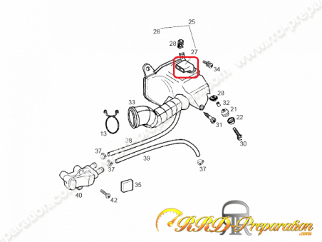 Piaggio Air Intake Air Box Intake For Cc Motorcycle Derbi Senda Gilera Rc R Smt From To