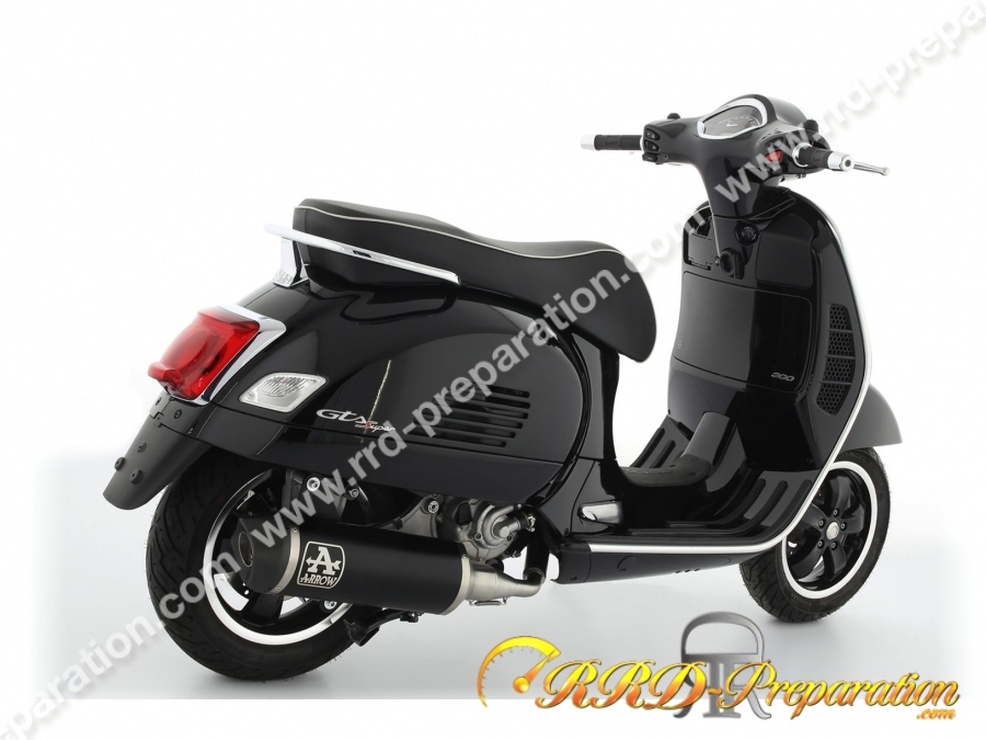 Ligne Compl Te Arrow Urban Pour Maxi Scooter Piaggio Vespa Gts Hpe De