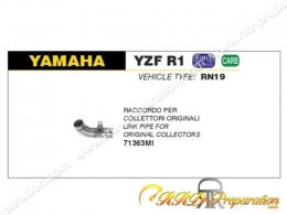 Raccord complémentaire ARROW pour collecteur d'origine sur YAMAHA YZF R1 de 2007 à 2008