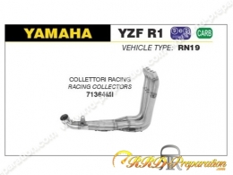 Collecteur ARROW pour YAMAHA YFZ R1 de 2007 à 2008