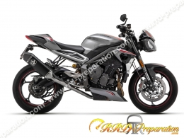 Silencieux d'échappement ARROW VELOCE pour collecteur d'origine sur TRIUMPH STREET TRIPLE 765 de 2020 à 2022