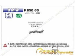 Raccord racing ARROW pour silencieux MAXI RACE-TECH pour collecteur d'origine ou ARROW sur BMW F 850 GS de 2018 à 2020