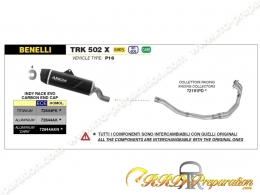 Ligne d'échappement complète ARROW INDY RACE pour BENELLI TRK 502 X de 2021 à 2023