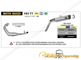 Ligne d'échappement complète ARROW INDY RACE pour MOTO GUZZI V85 TT de 2021 à 2023